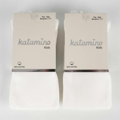 Toptan Natera Kız Çocuk Pamuklu Külotlu Çorap - KATAMİNO