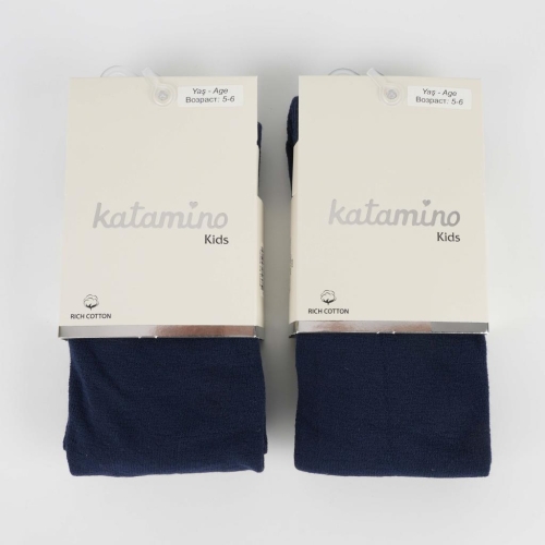 Toptan Natera Kız Çocuk Pamuklu Külotlu Çorap - 3