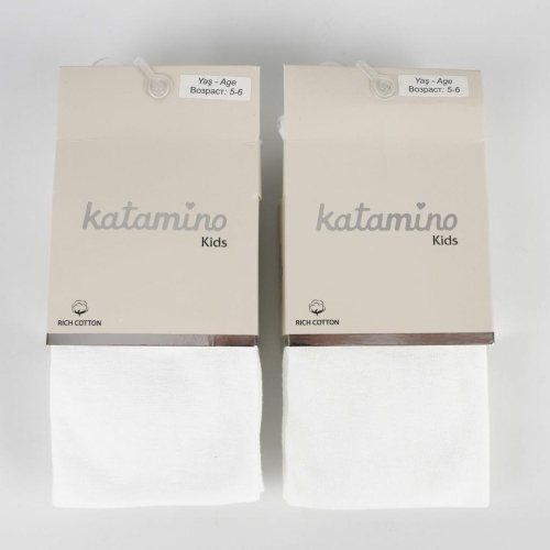 Toptan Natera Kız Çocuk Pamuklu Külotlu Çorap - 5