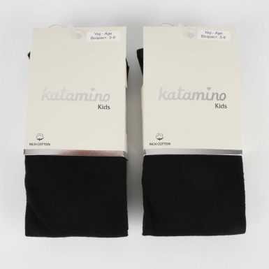 Toptan Natera Kız Çocuk Pamuklu Külotlu Çorap - 7