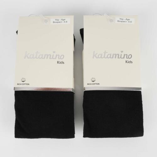 Toptan Natera Kız Çocuk Pamuklu Külotlu Çorap - 7