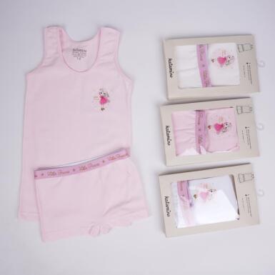 Toptan Necla Geniş Askılı Atlet Boxer Takım Çorap - KATAMİNO