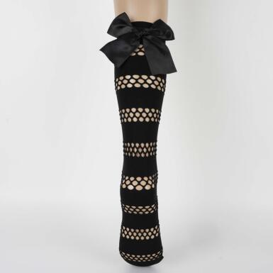 Toptan Nenita Aks. İnce File Golf Çorap - 4