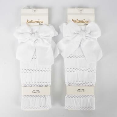 Toptan Nenita Aks. İnce File Golf Çorap - 5