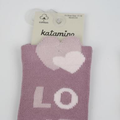 Toptan Neslin 3D'li Kız Bebek Soket Çorap - KATAMİNO (1)