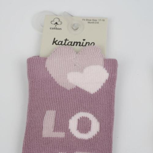 Toptan Neslin 3D'li Kız Bebek Soket Çorap - 2