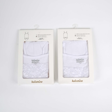 Toptan Nevres Kız Atlet Slip Takım - 1