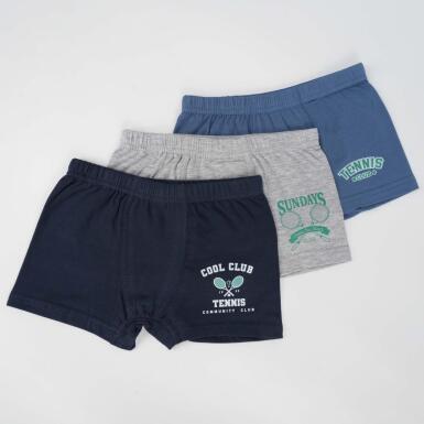 Toptan Nitel 2'li Erkek Boxer Set - 2