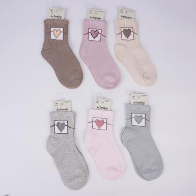 Toptan Nolye Kız Soket Çorap - KATAMİNO (1)