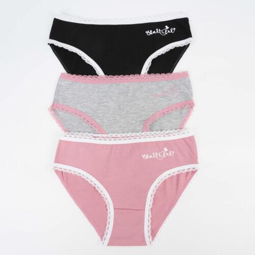 Toptan Nowra Kız 3' Lü Slip Seti - 1