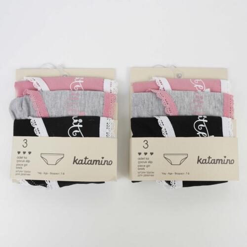 Toptan Nowra Kız 3' Lü Slip Seti - 2