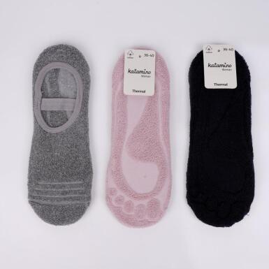 Toptan Nurgül Kadın Havlu Babet Çorap - KATAMİNO