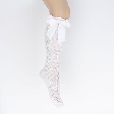 Toptan Palmiye Aks Kız File Golf Çorap - KATAMİNO (1)