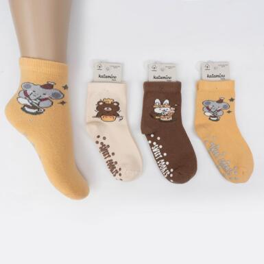 Toptan Panama Abs'li Kız Soket Çorap - KATAMİNO
