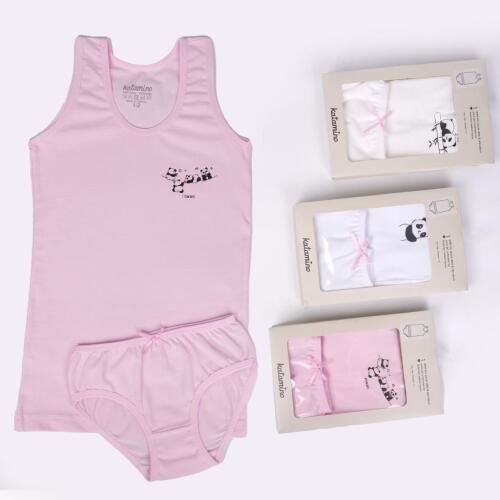 Toptan Pandaş Geniş Askılı Slip Takım - 1