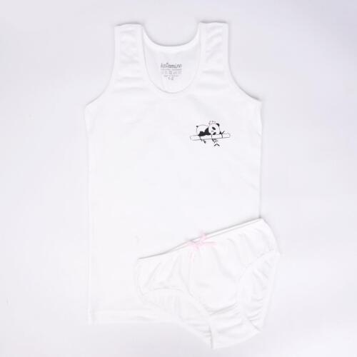 Toptan Pandaş Geniş Askılı Slip Takım - 2