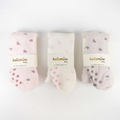 Toptan Pandora Abs'li Kız Bebek Külotlu Çorap - KATAMİNO