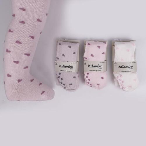 Toptan Pandora Abs'li Kız Bebek Külotlu Çorap - 4