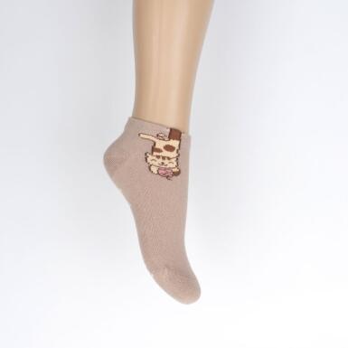 Toptan Papaya Abs'li Kız Patik Çorap - KATAMİNO (1)