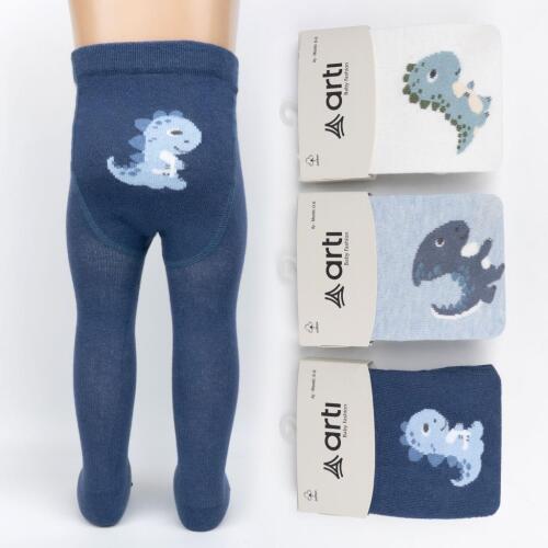 Toptan Paskal Erkek Bebek Popo Desenli Külotlu Çorap - 1