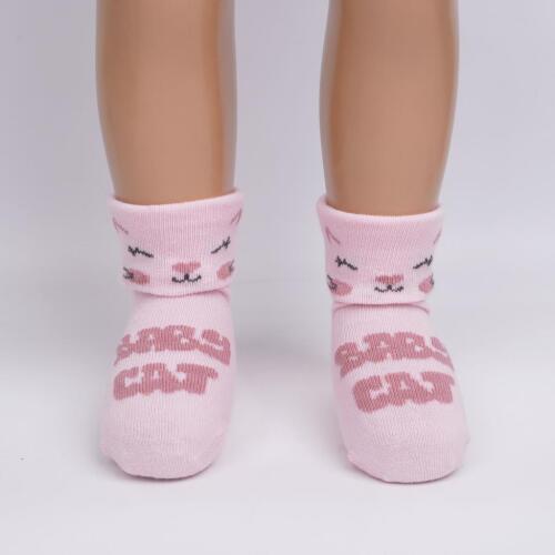 Toptan Perilay 3'lü Kız Bebek Soket Çorap - 3