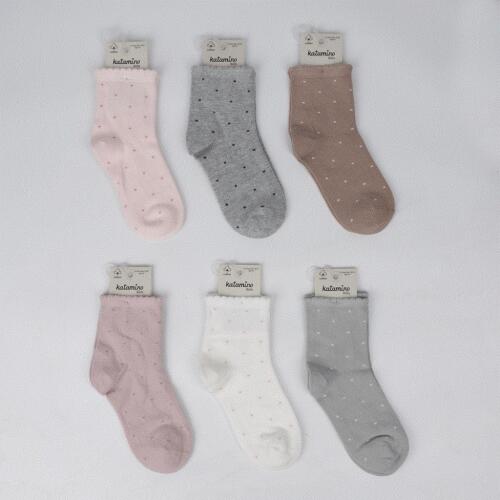 Toptan Perlina Kız Soket Çorap - 2