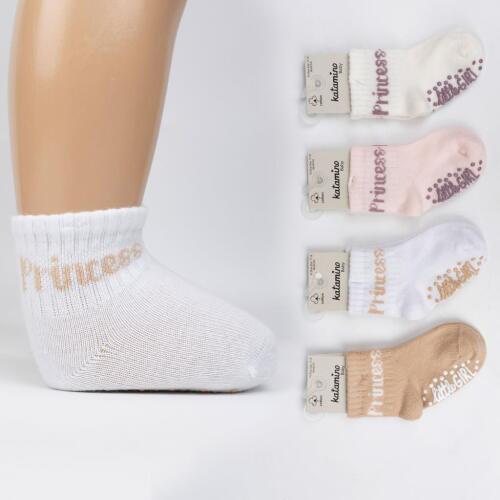 Toptan Petito Abs'li Kız Bebek Soket Çorap - 1