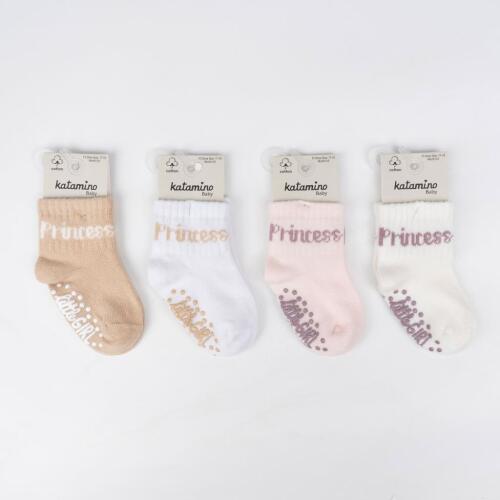 Toptan Petito Abs'li Kız Bebek Soket Çorap - 4