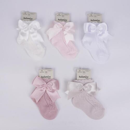 Toptan Piksel Aks. File Bebek Soket Çorap - 2