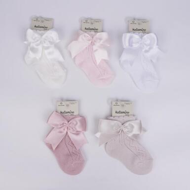 Toptan Piksel Aks. File Bebek Soket Çorap - KATAMİNO (1)