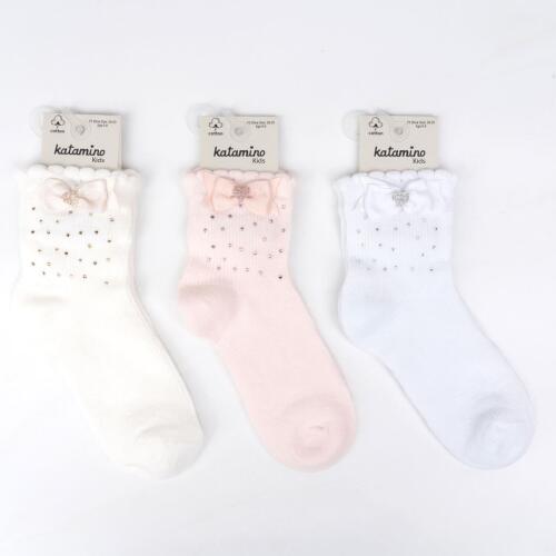 Toptan Pırlanta Aks Kız Soket Çorap - 3