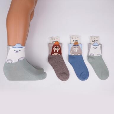 Toptan Polat 3D Erkek Soket Çorap - ARTI