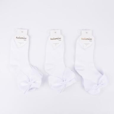 Toptan Polen Aks Kız Soket Çorap - KATAMİNO (1)
