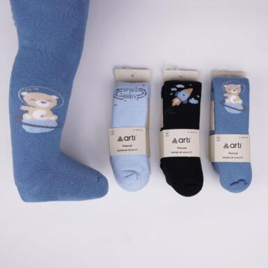 Toptan Pusat Erkek Bebek Havlu Külotlu Çorap - ARTI