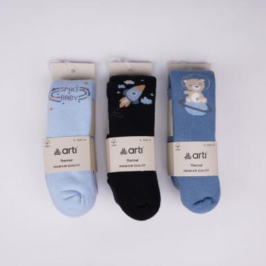 Toptan Pusat Erkek Bebek Havlu Külotlu Çorap - ARTI (1)