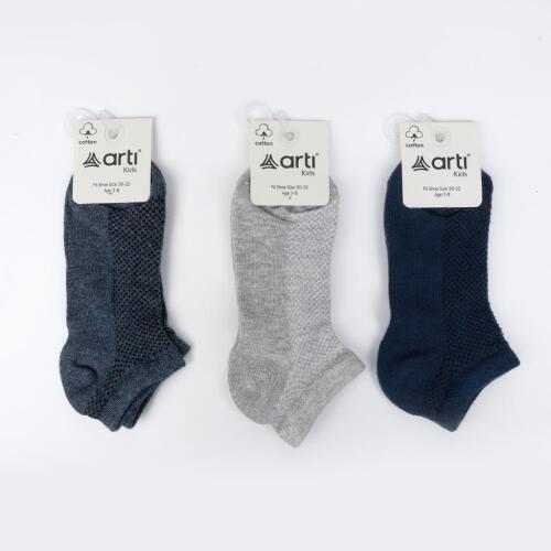 Toptan Roger Erkek Çocuk Patik Çorap - 3