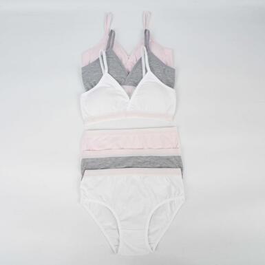 Toptan Ronin İp askılı Kruvaze Yarım Atlet-Slip Takım - 3