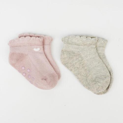 Toptan Ronse Kız 2' Li Abs Patik Çorap - 3