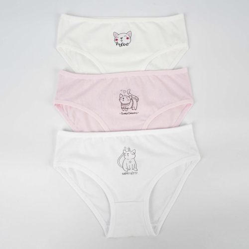 Toptan Rory 3'lü Kız Slip Set - 2