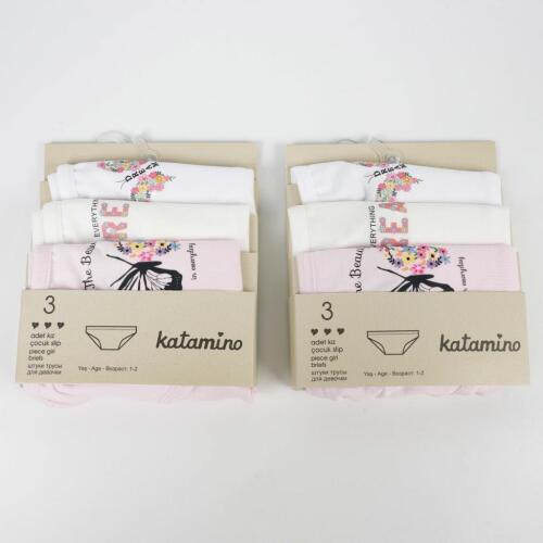 Toptan Royan Kız 3' Lü Slip Çamaşır - 1