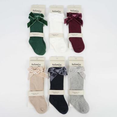 Toptan Rozi Aks. Kız Bebek Golf Çorap - KATAMİNO