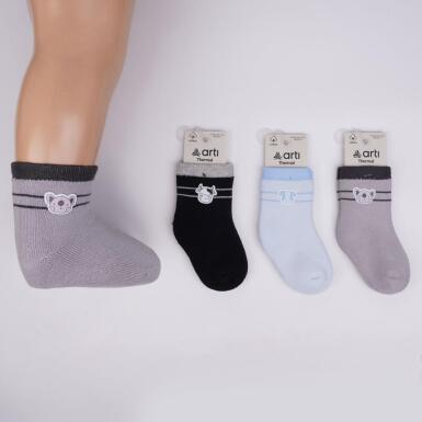 Toptan Rudar Aks. Erkek Bebek Havlu Soket Çorap - KATAMİNO