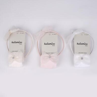 Toptan Ruhsar Taçlı İnce Külotlu Çorap - KATAMİNO (1)