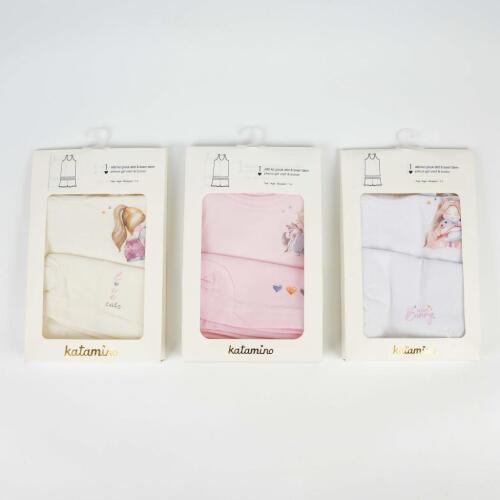 Toptan Samel Geniş Askılı Boxer Takım Çamaşır - 1