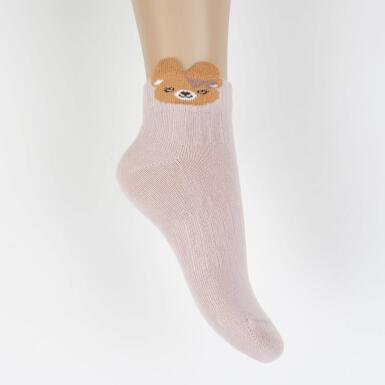 Toptan Saphira 3D Kız Patik Çorap - KATAMİNO (1)