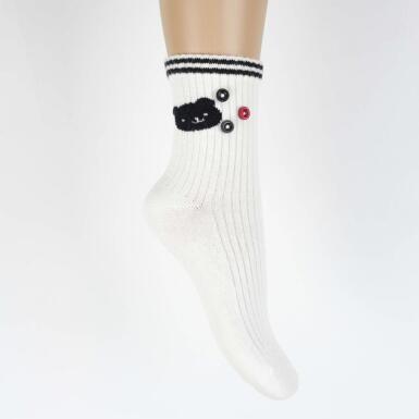 Toptan Şarlot Aks Kız Soket Çorap - KATAMİNO (1)