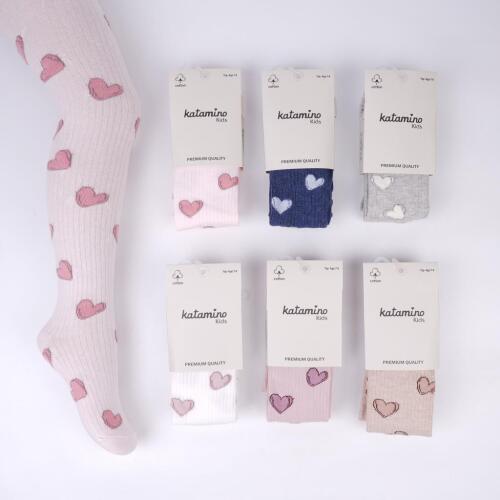 Toptan Sarya Kız Külotlu Çorap - 1