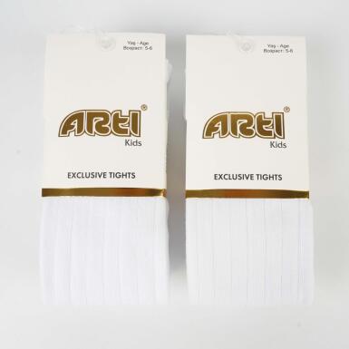 Toptan Sayara Kız Külotlu Çorap - ARTI