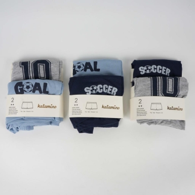 Toptan Scor 2'li Erkek Boxer - 1