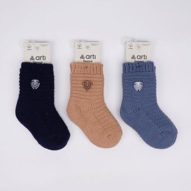 Toptan Sercan Aks. Havlu Erkek Bebek Soket Çorap - ARTI (1)